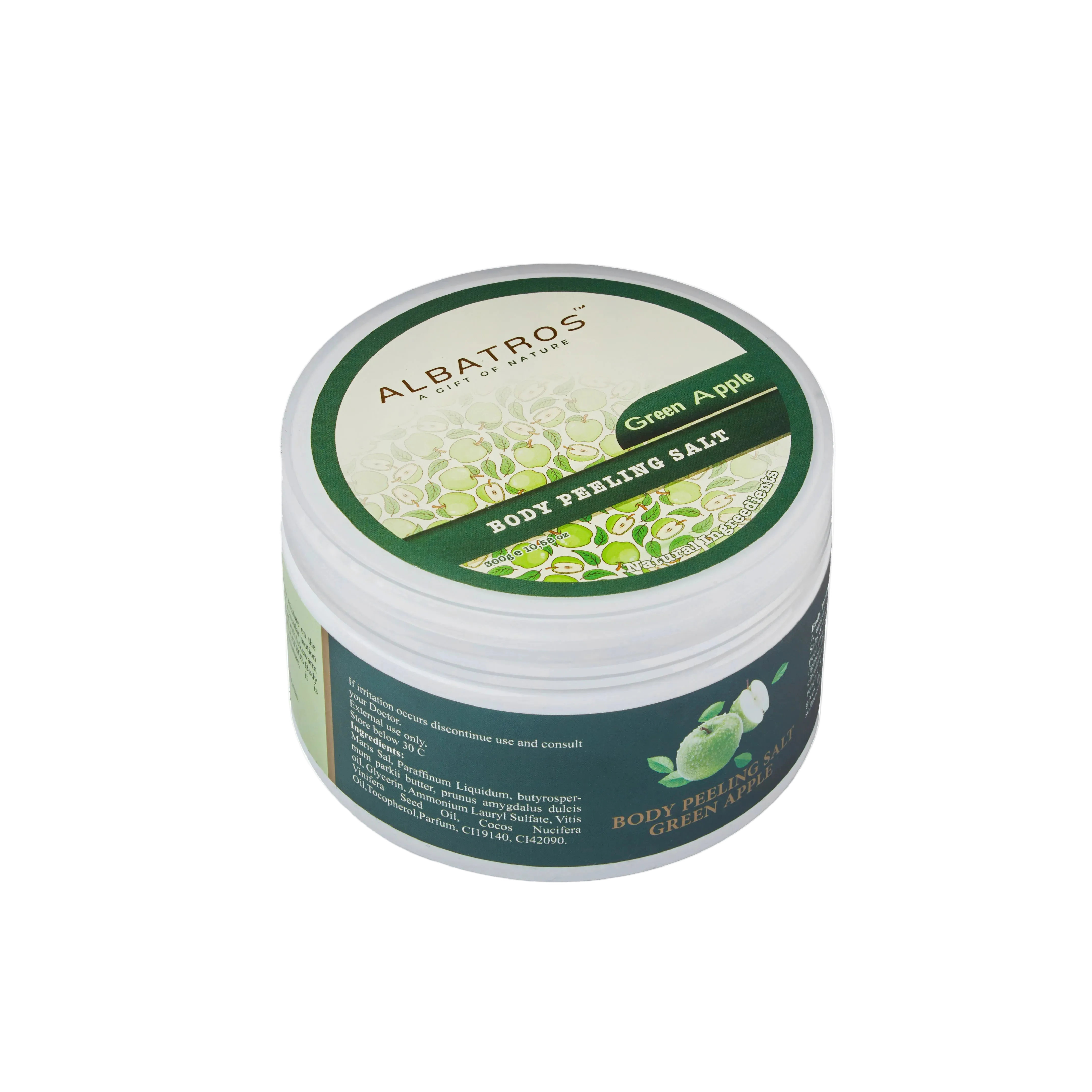 Body Peeling Salt Apple