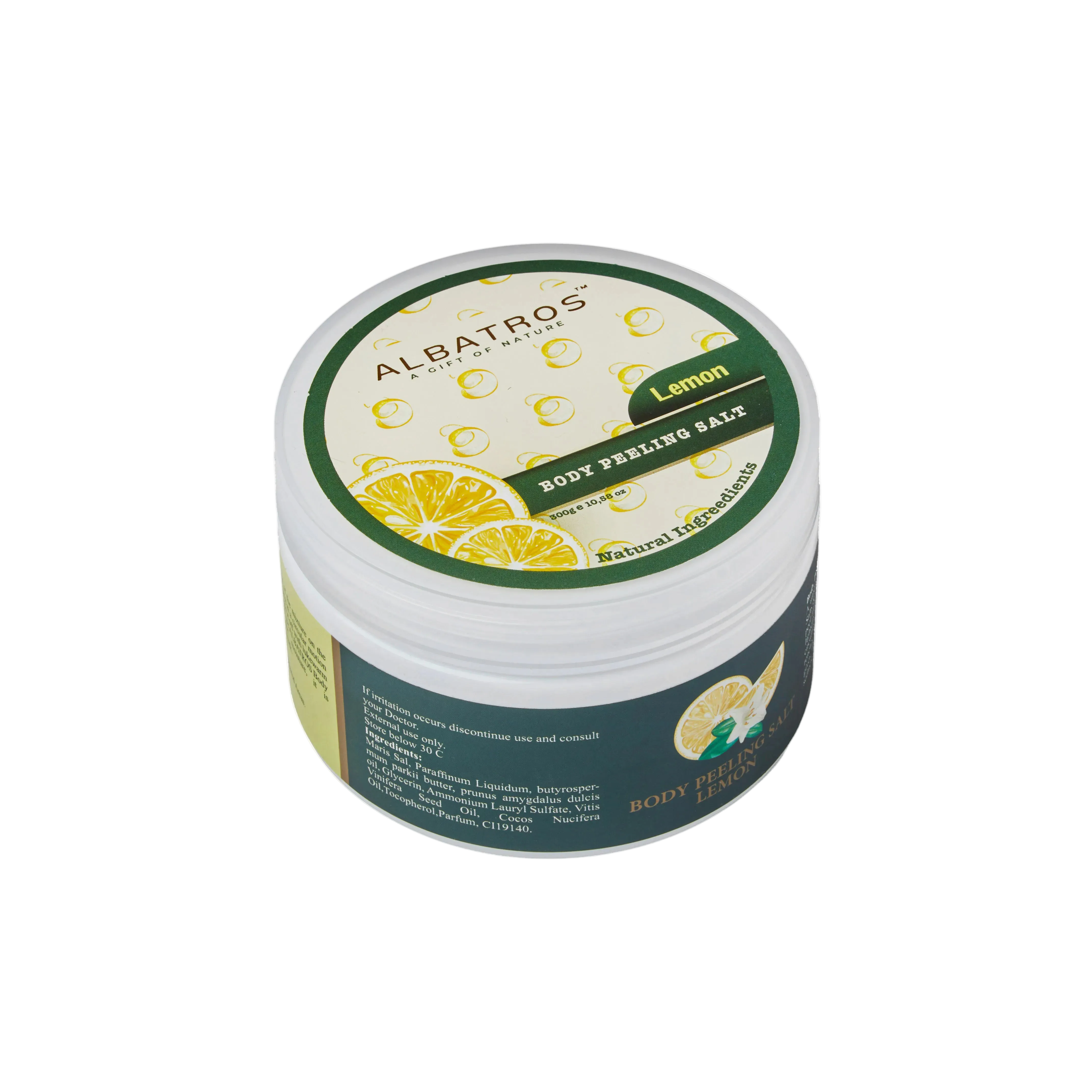 Body Peeling Salt Lemon