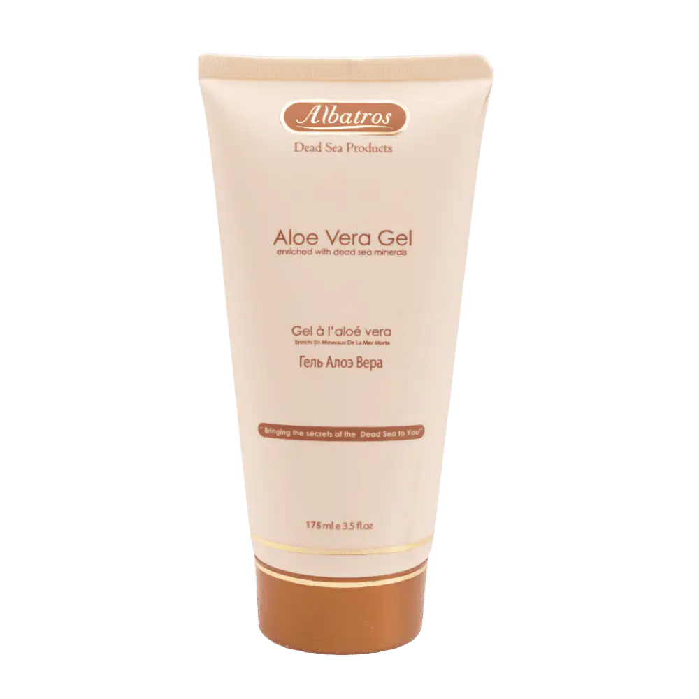 ALBATROS Aloe Vera Gel 98% with Dead Sea minerals 175ml