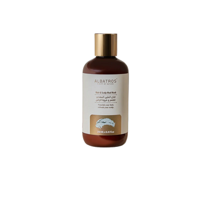 ALBATROS Dead Sea Hair and Scalp Mud Mask jar
