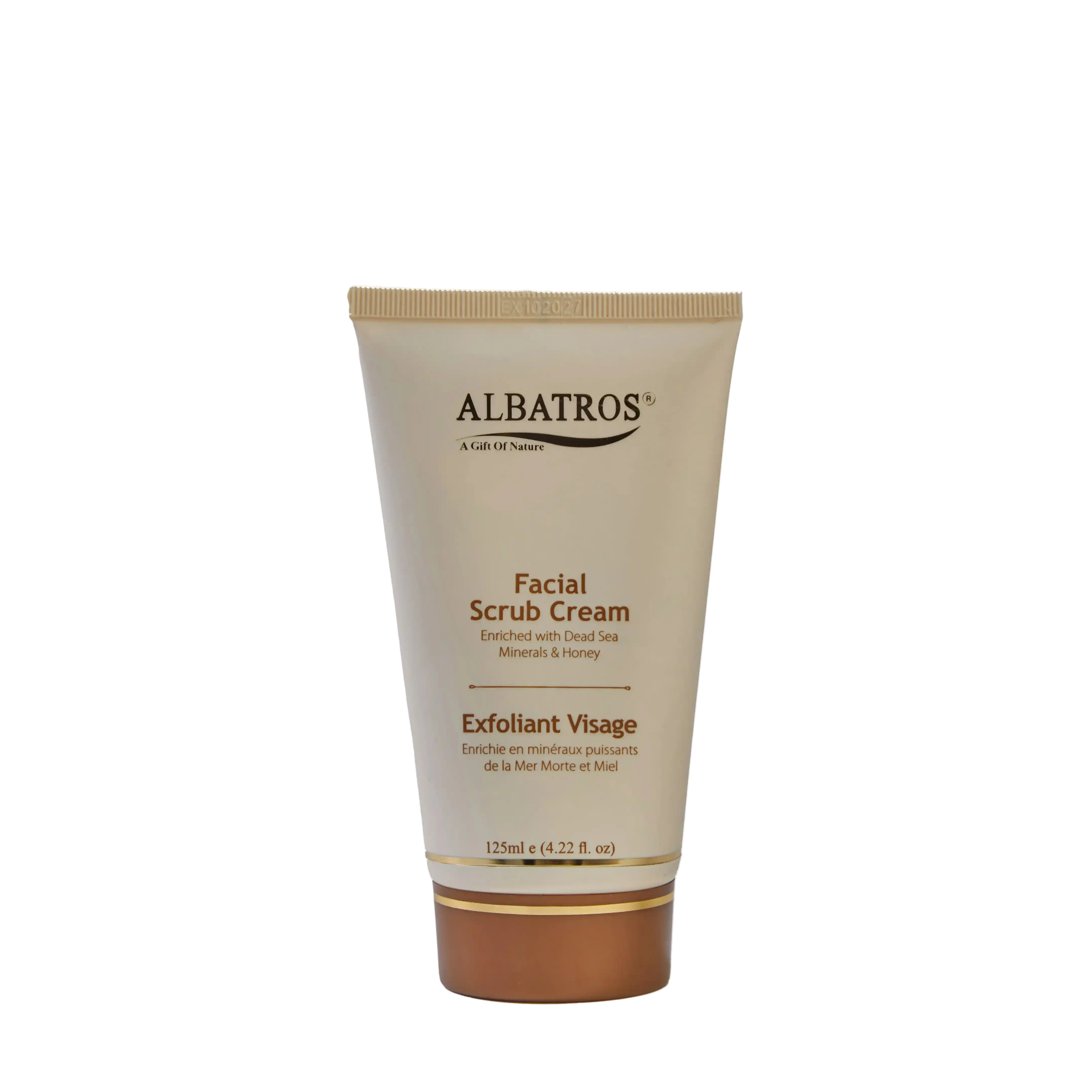 ALBATROS Facial Scrub Cream with Dead Sea minerals 125ml