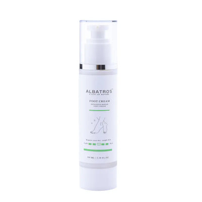 ALBATROS Dead Sea Mineral Foot Cream 100ml tube