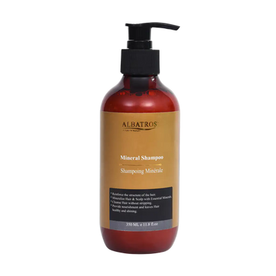 ALBATROS Dead Sea Mineral Shampoo 350ml bottle
