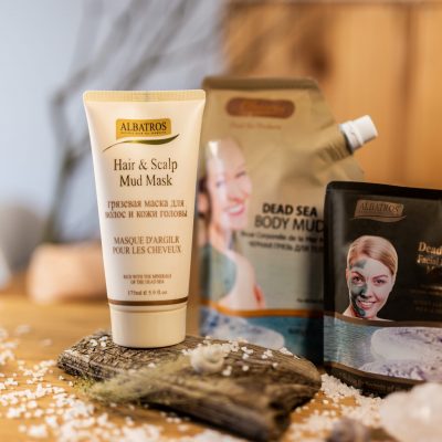 Dead sea mud collection