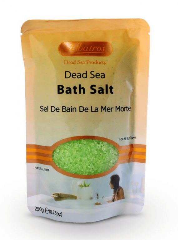 Bath salt bag menthol