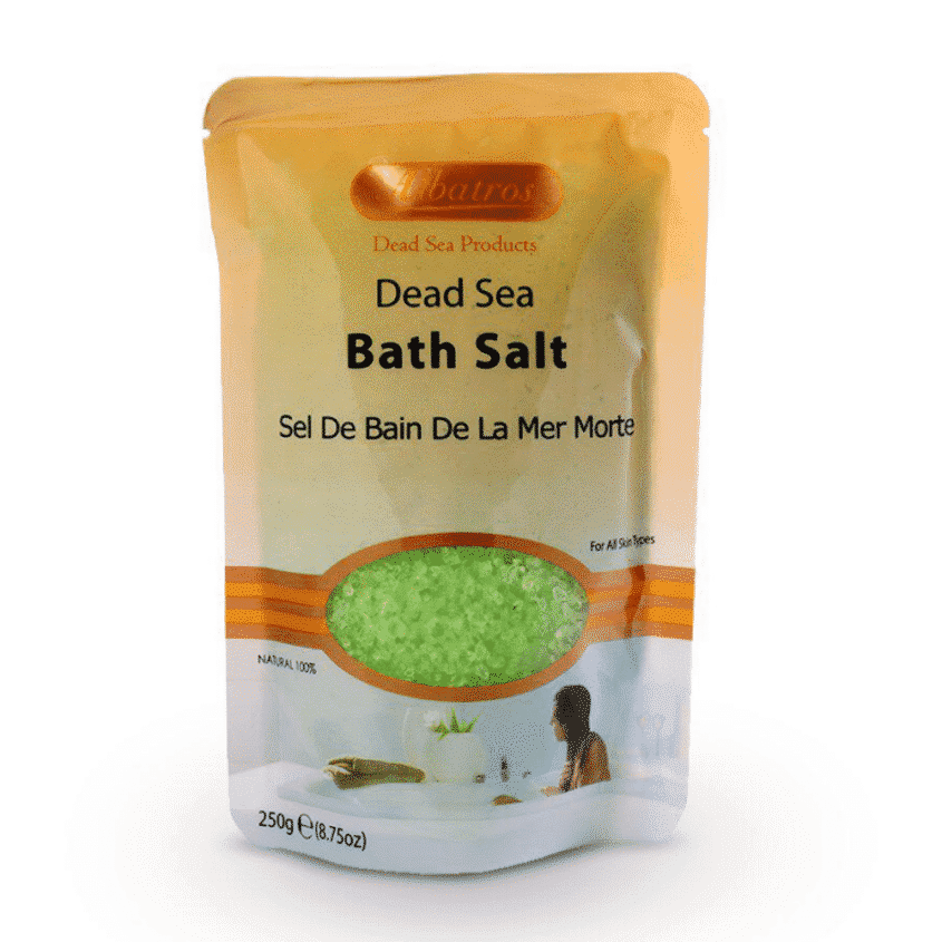 Bath salt bag menthol